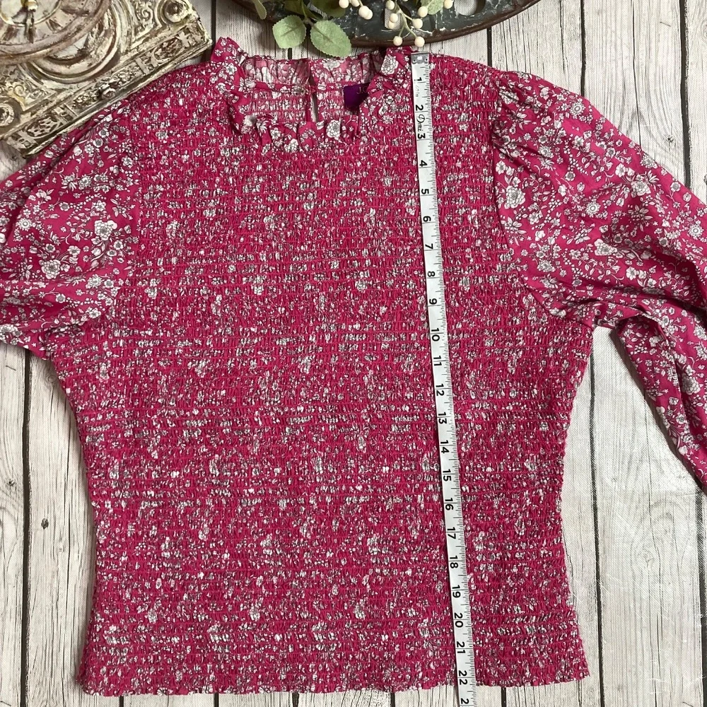 J. Crew Long-sleeve ruffleneck top